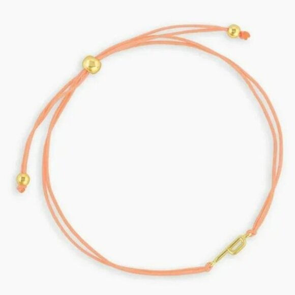 CLEARANCE Gorjana Alphabet Prism Bracelet Initial P - Picture 1 of 4